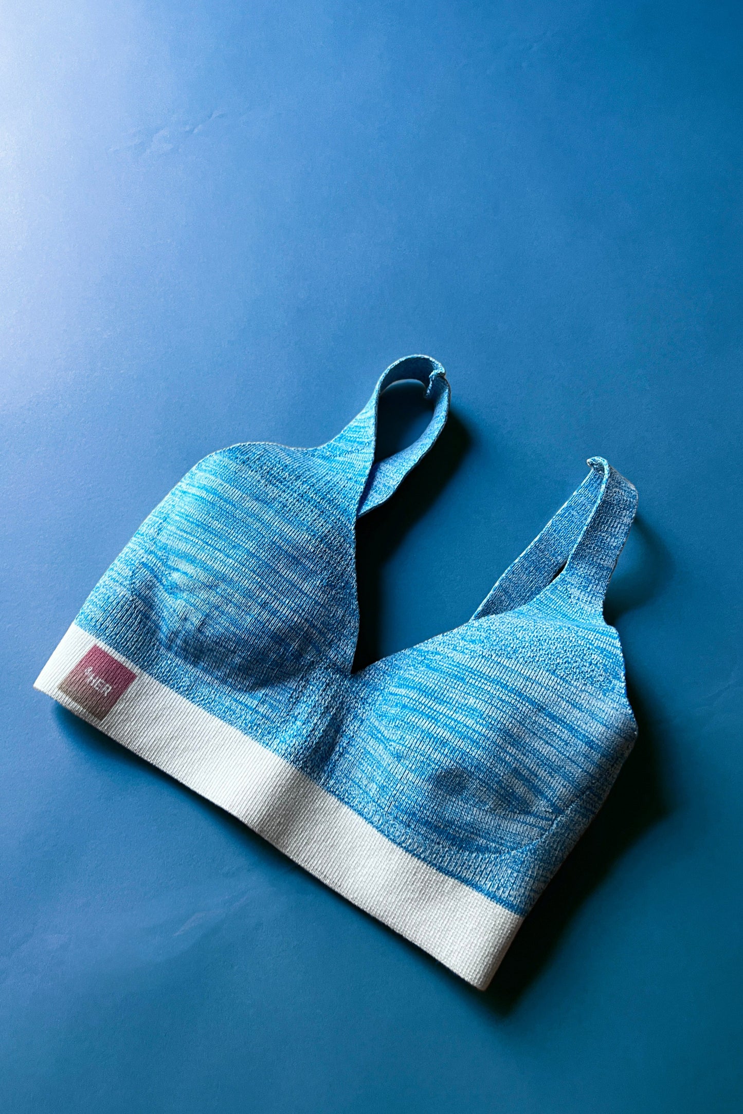 &HER blizzard blue v neck bralette