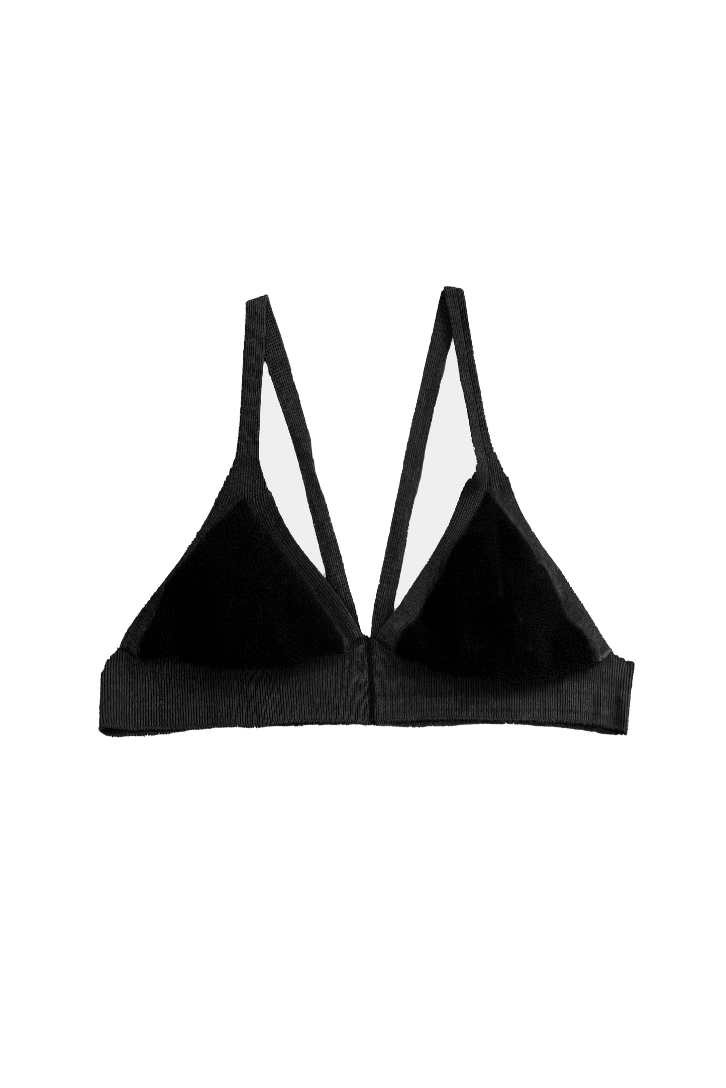 Seaweed Razor Terry Bikini Top