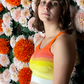 &HER compassion ombre bra in crew neck crop. yoga bra