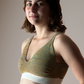 &HER electric jaspe bralette v neck