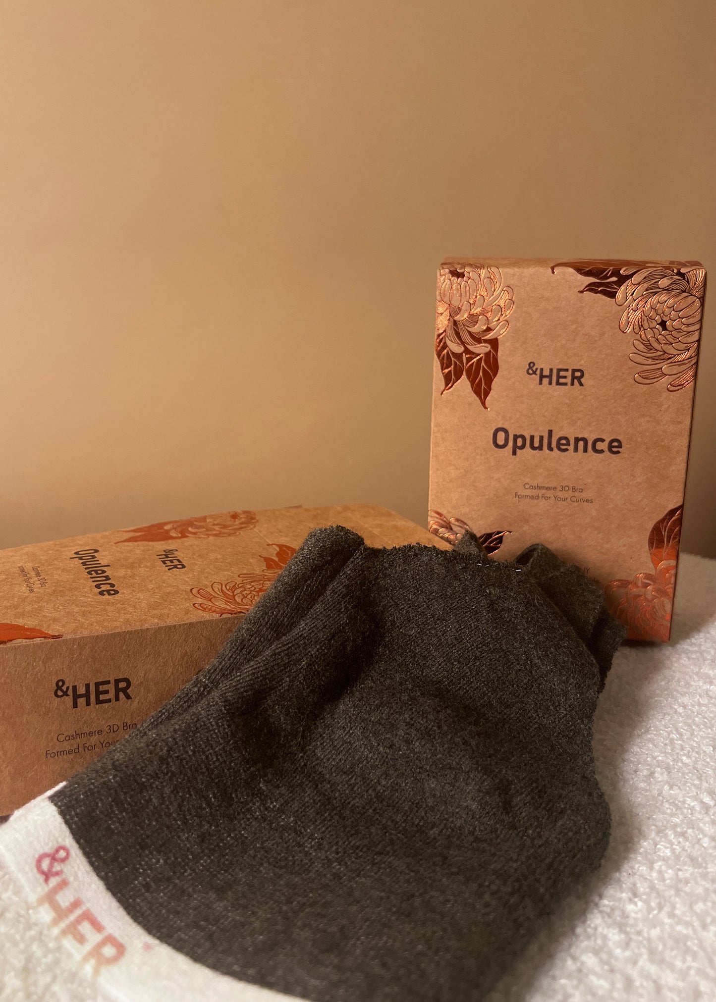 Forest Heather Cashmere Crop