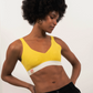 &HER electric yellow bralette v neck