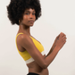 &HER electric yellow bralette v neck