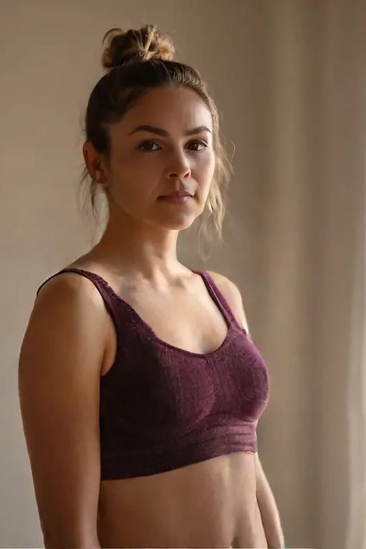 Amethyst Jaspe Bralette