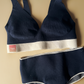 Royal Blue & High Waist Panty Set
