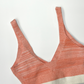 &HER poppy jaspe v neck crop bra